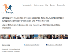 Tablet Screenshot of cceuropa.net